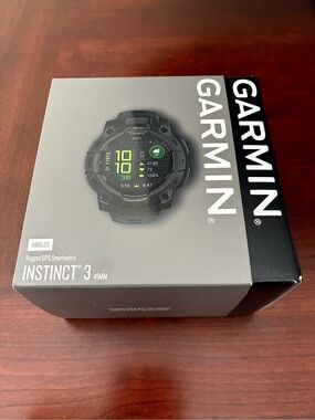 Garmin Instinct 3 Rugged GPS Smartwatch - Black